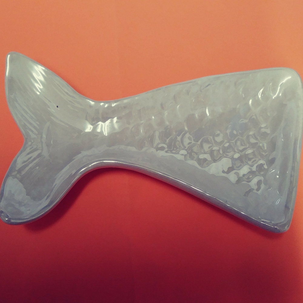 White Mermaid Trinket Tray For Your little Mermaid - Picture 7 of 10